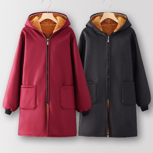 防水防油加绒加厚围裙