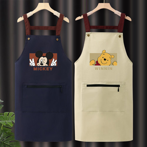 围裙防水防油家用厨房