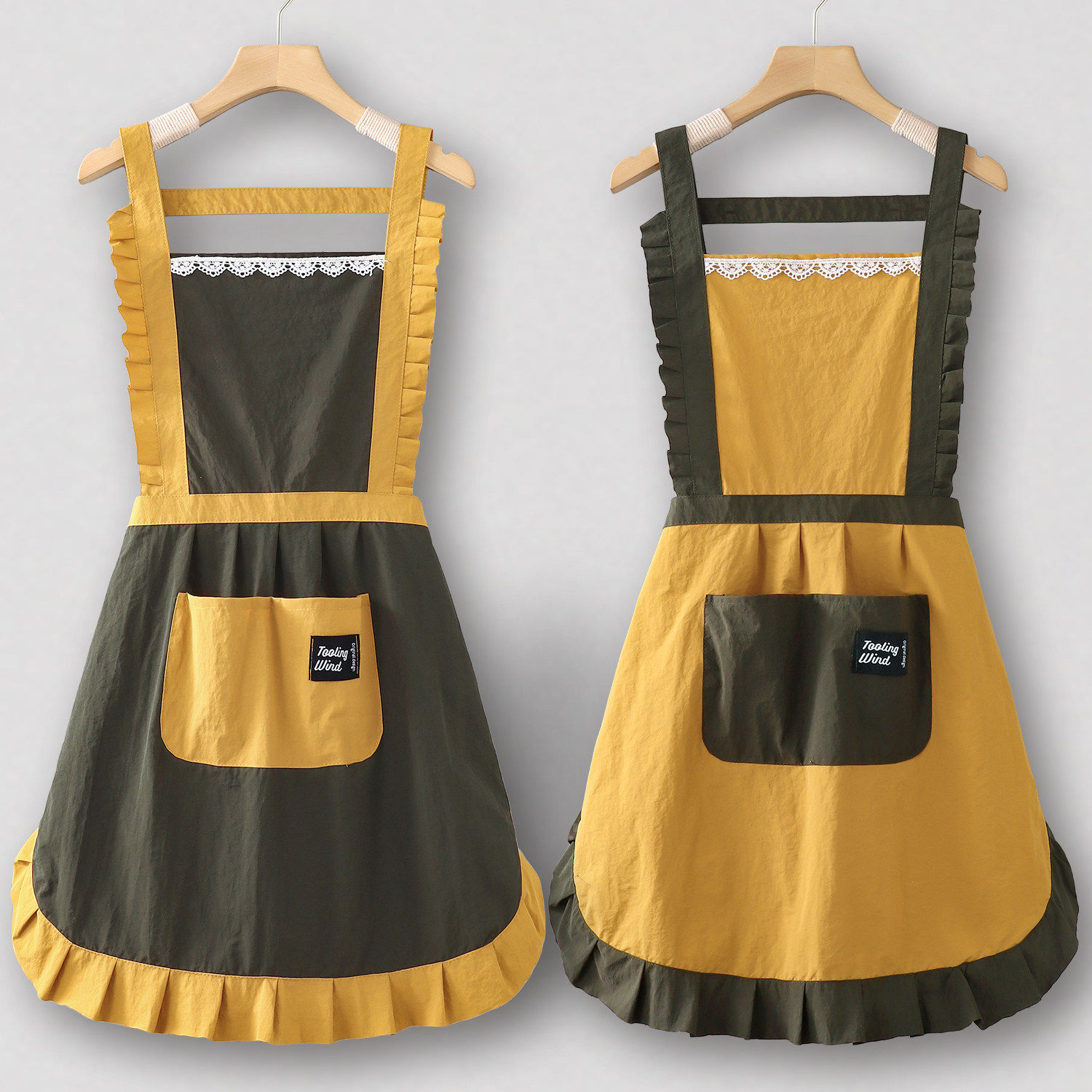 美甲围裙定制logo印字厨房家用防水防油炒菜工作服女餐饮上班专用,家庭/个人清洁工具,围裙,淘宝优惠券,粉丝福利购,淘宝优惠卷