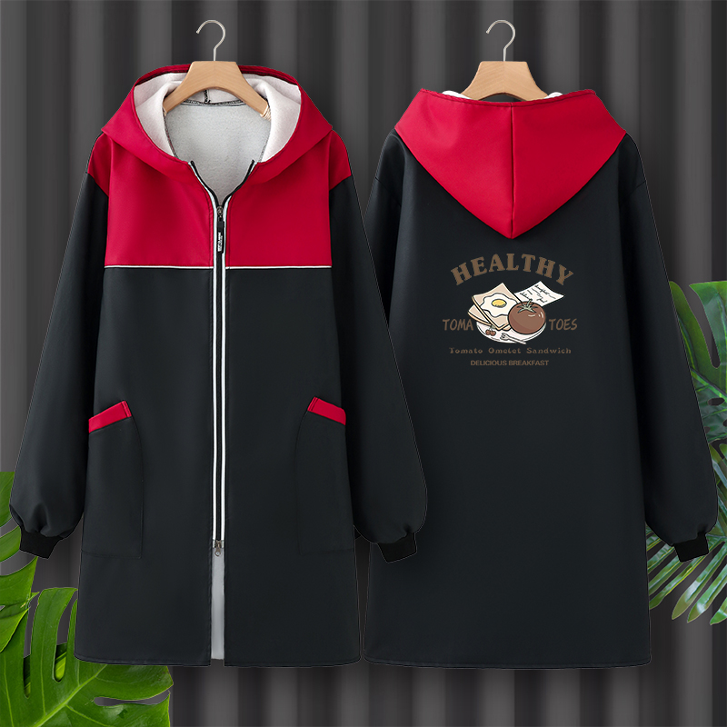 摆摊年轻人罩衣女冬季加绒加厚外穿洋气长袖围裙防水防油2025新款