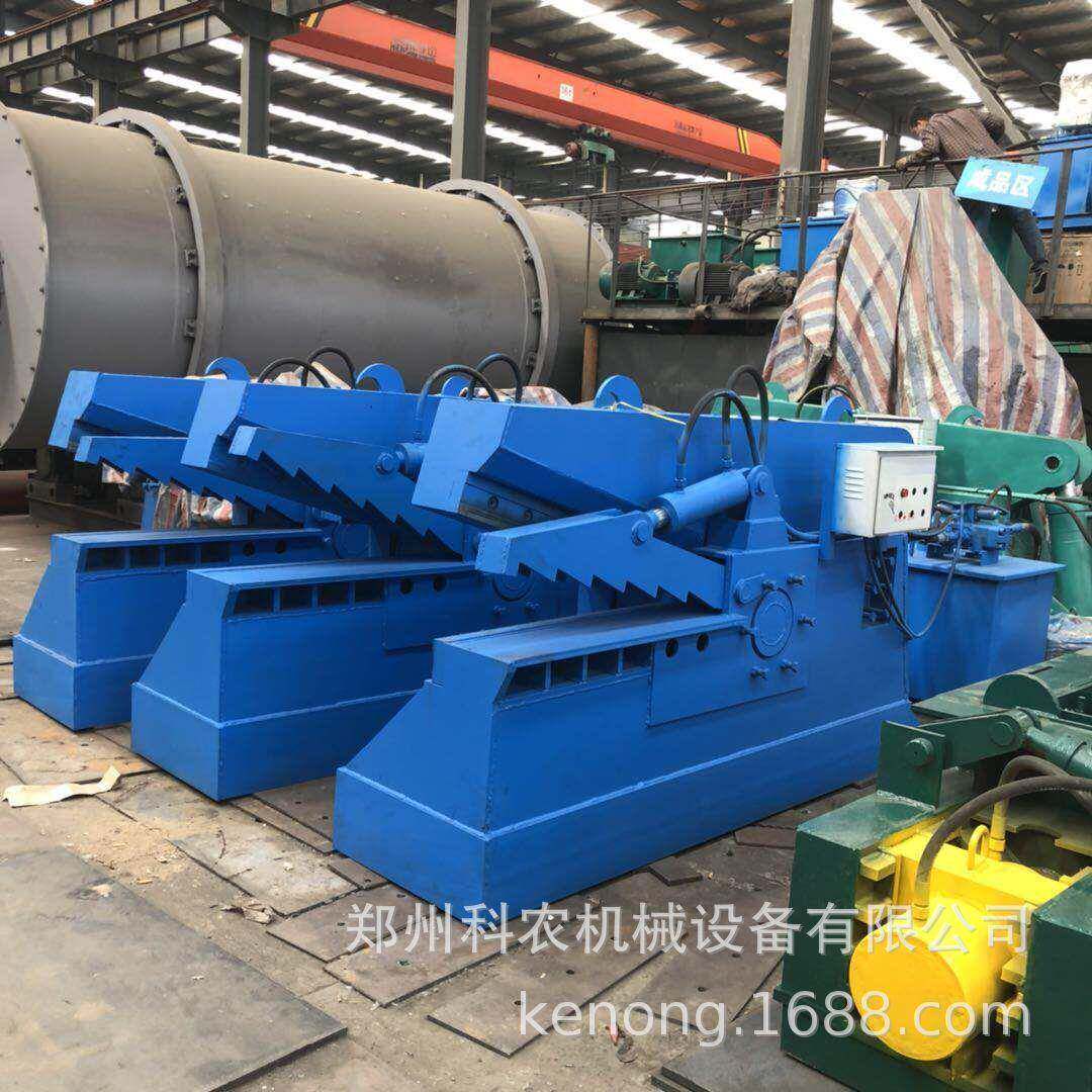 全自动钢筋剪断机 1米鳄鱼式圆钢剪切机 液压式鳄鱼电动剪切机