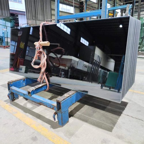 定制生产6MM阳光镀膜玻璃 窗户隔断艺术玻璃 门窗钢化玻璃