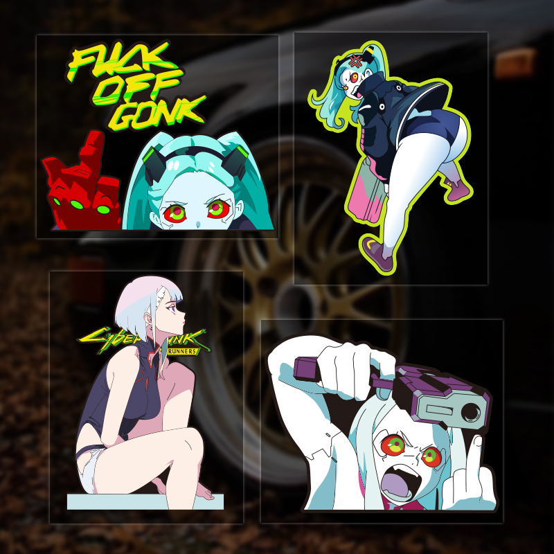 览崛PVC车贴反光材质贴纸