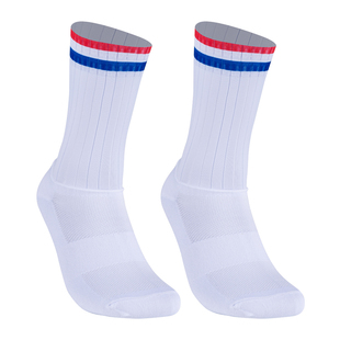 Aero硅胶防滑专业队版 气动公路车骑行运动袜中长筒夏季 男女款 薄款