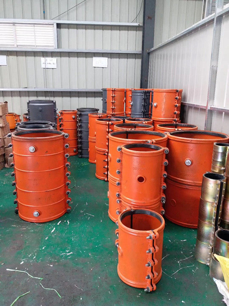 管道抢修管哈夫节抢修器水管堵漏器球磨铸铁加长抱箍快速接头批