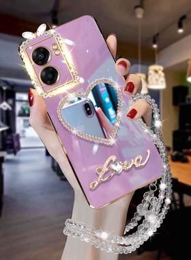 适用于OPPOA57手机壳A56高级感软壳A55超薄女新款PFTM20化妆镜子防摔PFVM10全包镜头PEEM00网红长挂绳OPOPA57
