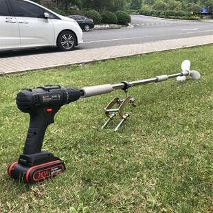 。推进器船外机电动划桨橡皮艇马达手持螺旋桨皮划艇充气船用挂i.