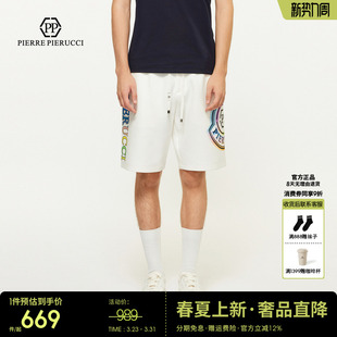 休闲百搭五分裤 字母logo印花短裤 子 2025夏新款 PP意大利奢侈品男装