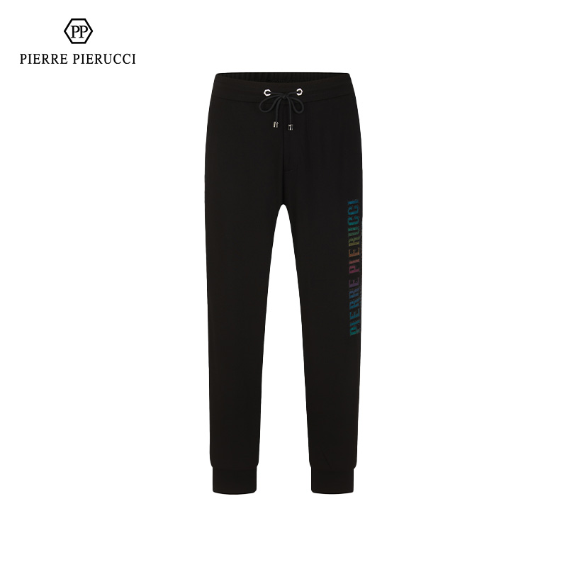 PP意大利男装百搭简约束脚长裤男