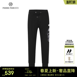 2023年春季 骷髅头百搭运动束腿裤 新款 时尚 男 休闲裤 PP意大利男装