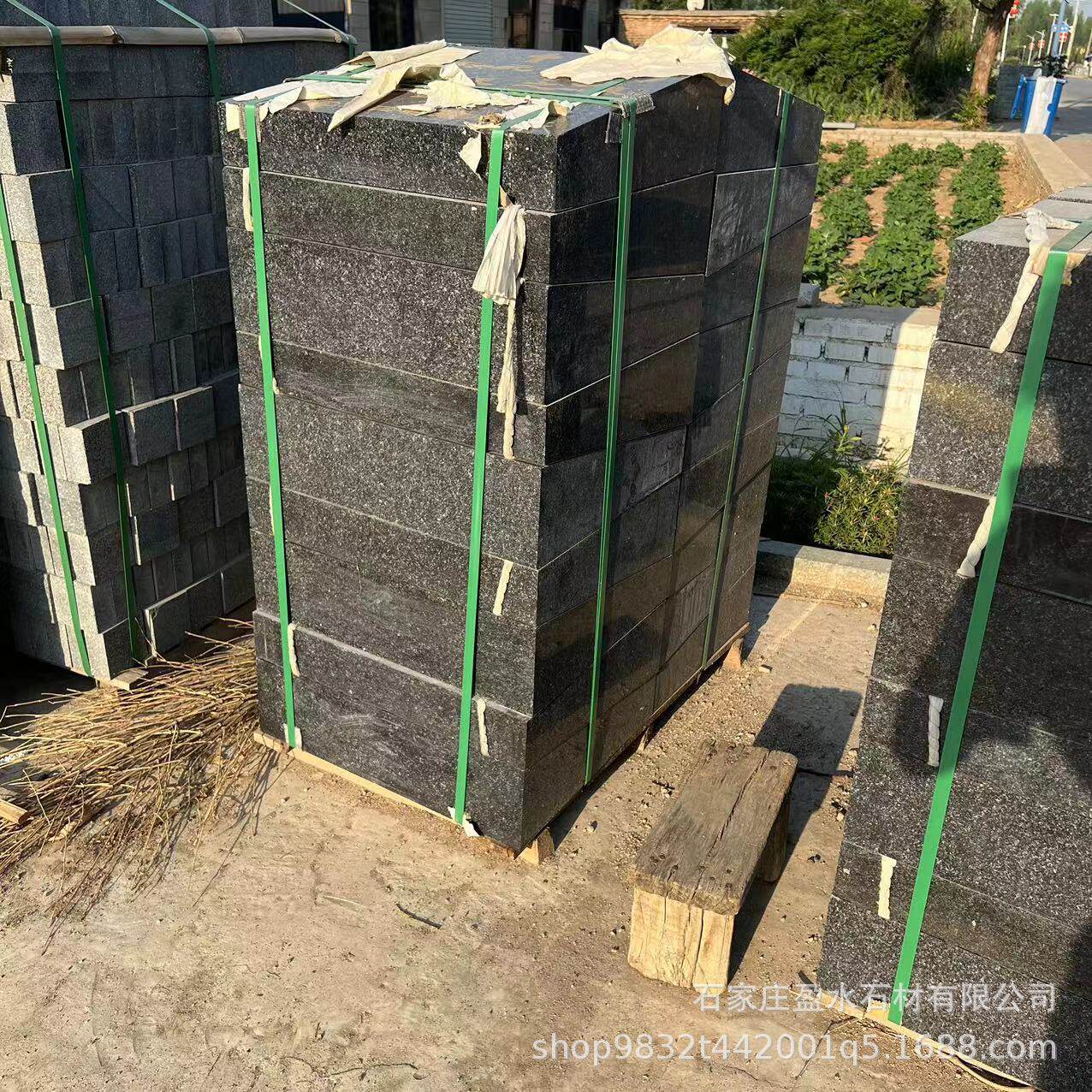 北大青滨州青花岗岩黑色花岗岩墓碑石花岗岩