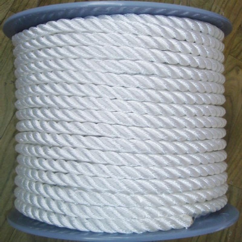 双钩尼龙吊绳1t2m吊装绳20mm牵引尼龙吊绳 两头扣吊绳