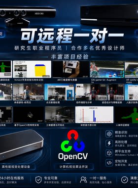 Kinect leapMotion 程序 代做 processing p5js 编程 TD 交互