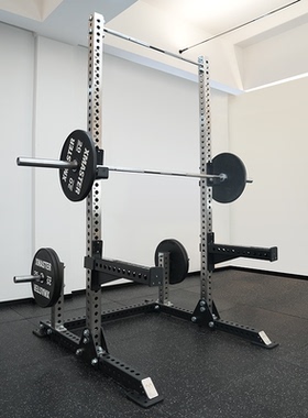 XMASTER不锈钢深蹲卧推架简易卧推架家用引体向上综合架杠铃架