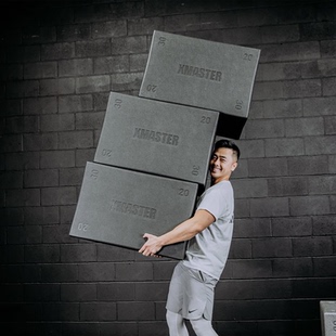 XMASTER环保跳箱EPP跳箱动弹跳凳健身体能三合一综合训练箱
