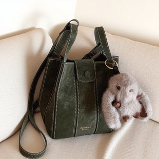 南风Chio2nd 包包女手提单肩斜挎小包 秋露青茵水桶包2025巨好看