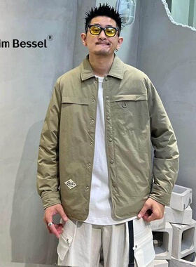 VISVIM BESSEL飞行夹克男复古改良日系休闲宽松翻领冲锋衣外套