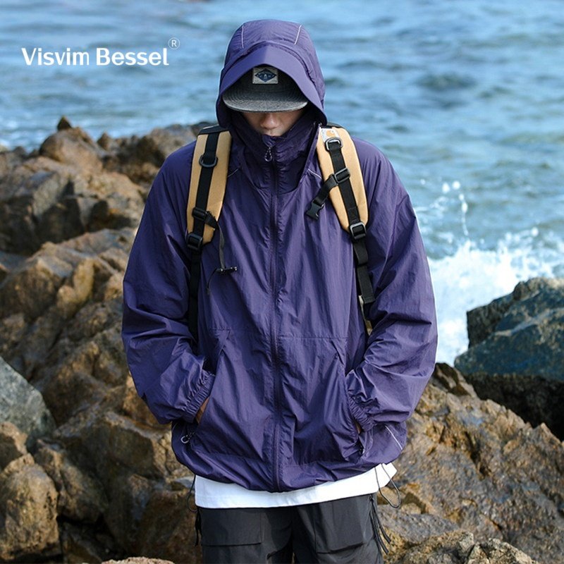 VISVIM BESSEL奥莱精选丨专柜品质丨秀禾潮牌夏季冰感连帽防晒衣,男装,秀禾服,淘宝优惠券,粉丝福利购,淘宝优惠卷