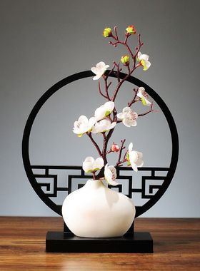 新中式风格电视柜小鹿摆件中国风禅意客厅酒柜茶几玄关家居装饰品