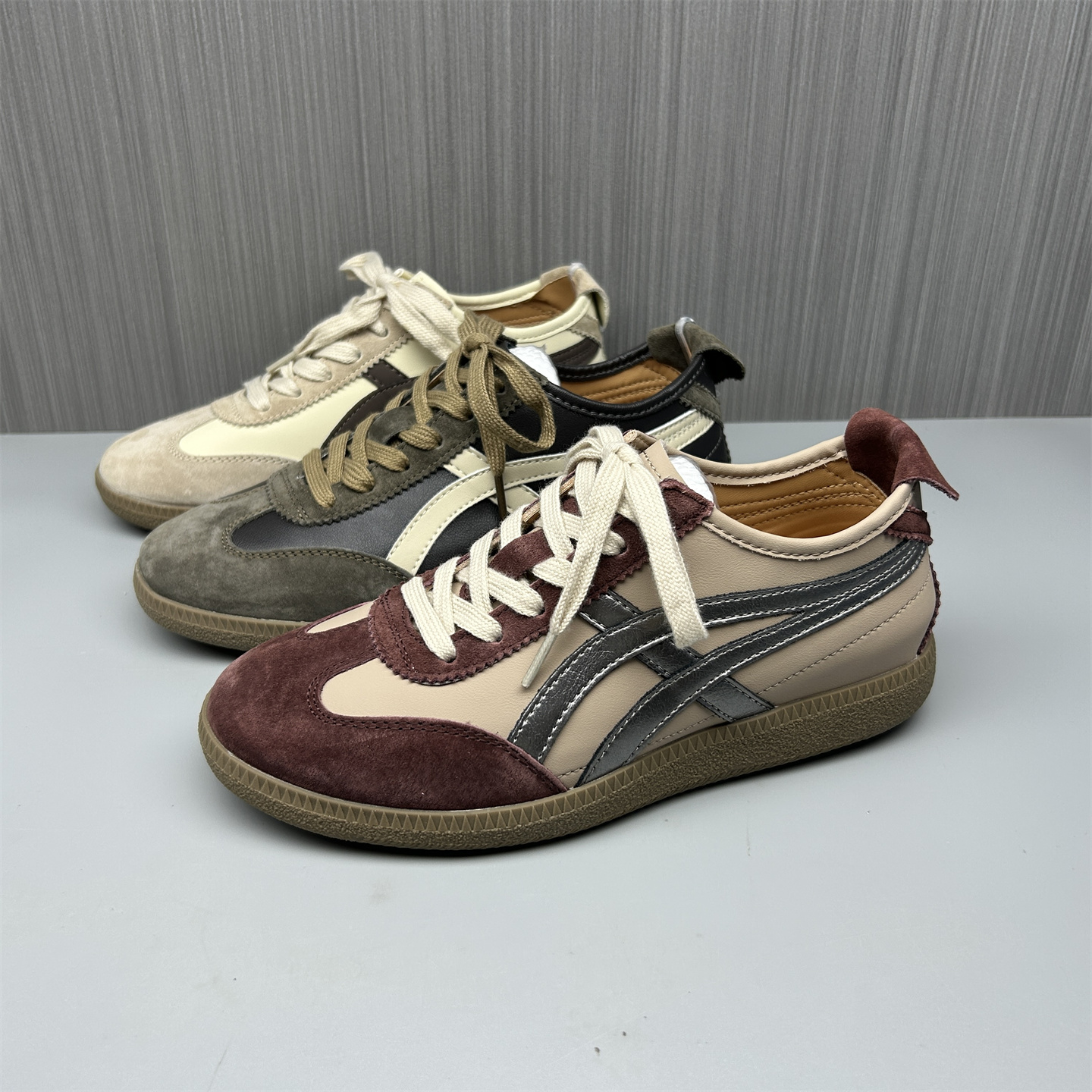 撤柜断码处理真皮德训鞋女百搭舒适尖头系带低帮内增高小单鞋特价