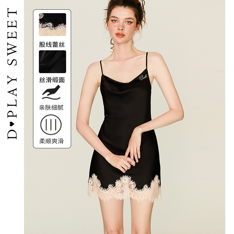 轻奢烫钻/丝滑缎面/定位蕾丝