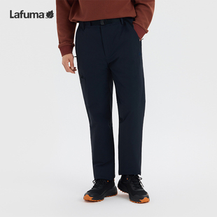 子 防泼水内里磨毛直筒棉裤 LAFUMA乐飞叶户外秋冬男士 休闲长裤
