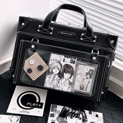 香蕉家原创拾光旅行箱痛包大容量可娃可痛单肩手提斜挎大小包百搭 - 封面