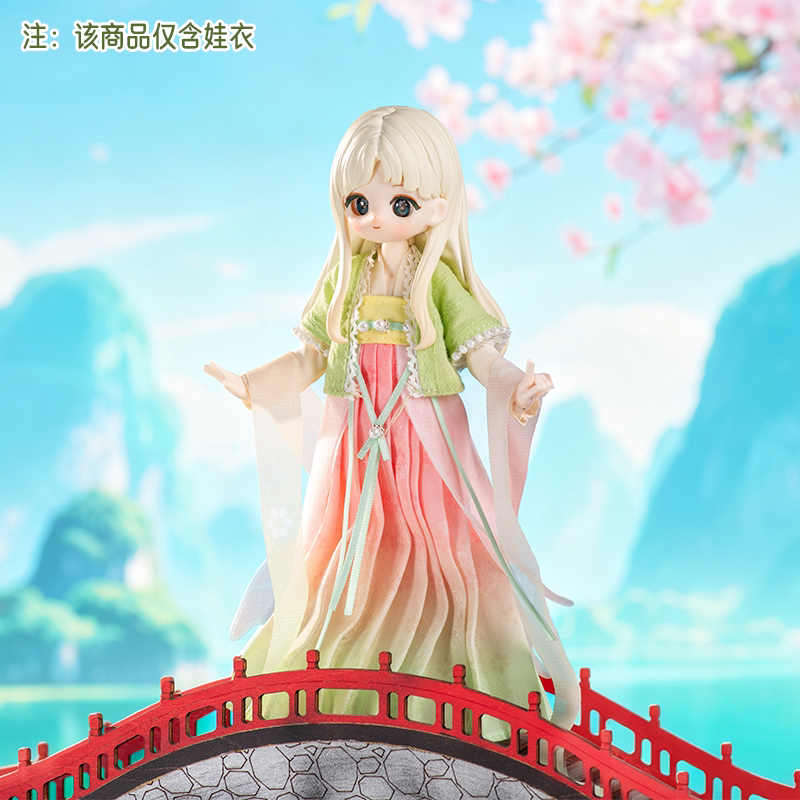 【SIMONTOYS】初春汉服系列12分BJD可动玩偶ob11古风手工成品娃衣图片