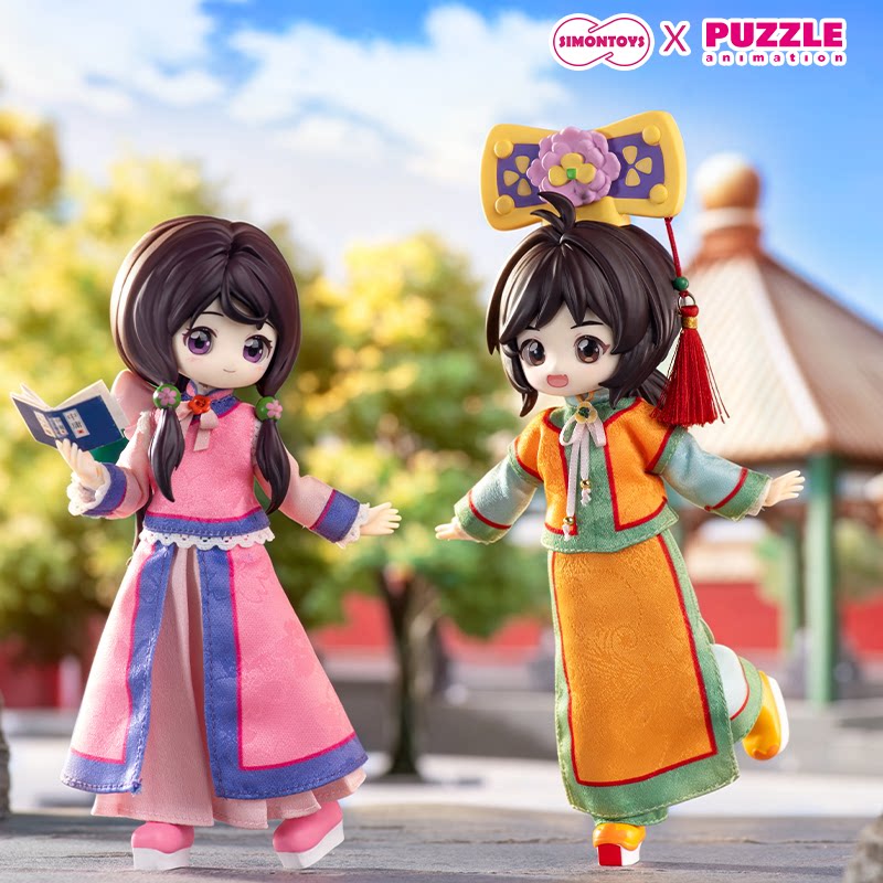 【SIMONTOYS】甜心格格潮玩盲盒官方授权联名12分可动关节玩偶图片