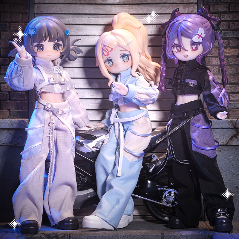 【SIMONTOYS】机能风娃衣异色系列12分BJD可动玩偶手工异色娃衣