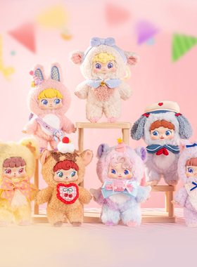 【SIMONTOYS】Puffynose friends好友备忘录系列毛绒公仔玩偶盲盒