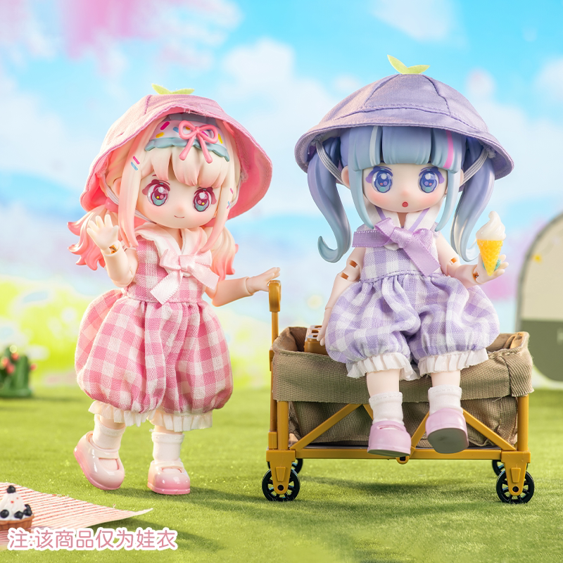 【SIMONTOYS】幼稚园小班生系列12分BJD可动玩偶手工异色校服娃衣