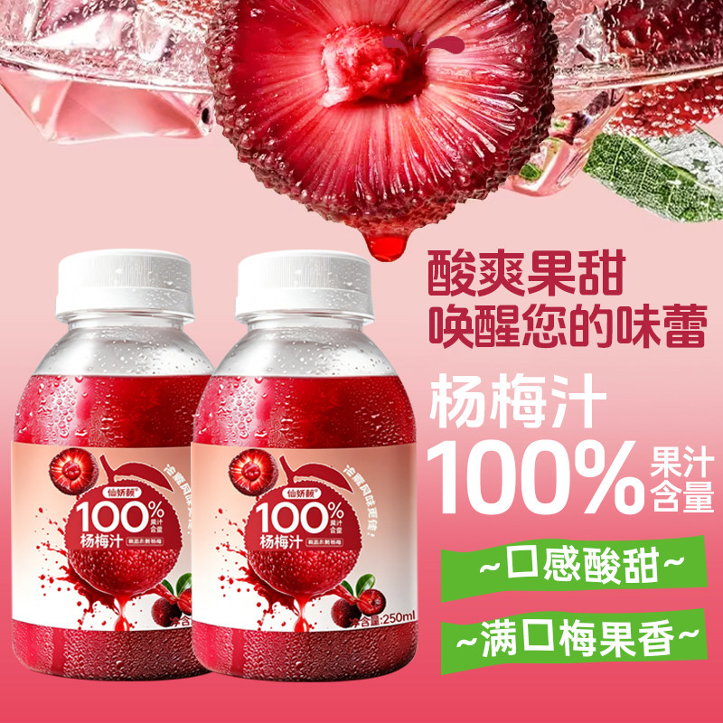 浙江仙居杨梅汁酸爽解渴