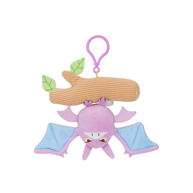 thumbnail for Pokémon "Bats" Come to My Home Hair Clip Plush Pendant Cape Fork Bat Bigmouth Bat Pokémon