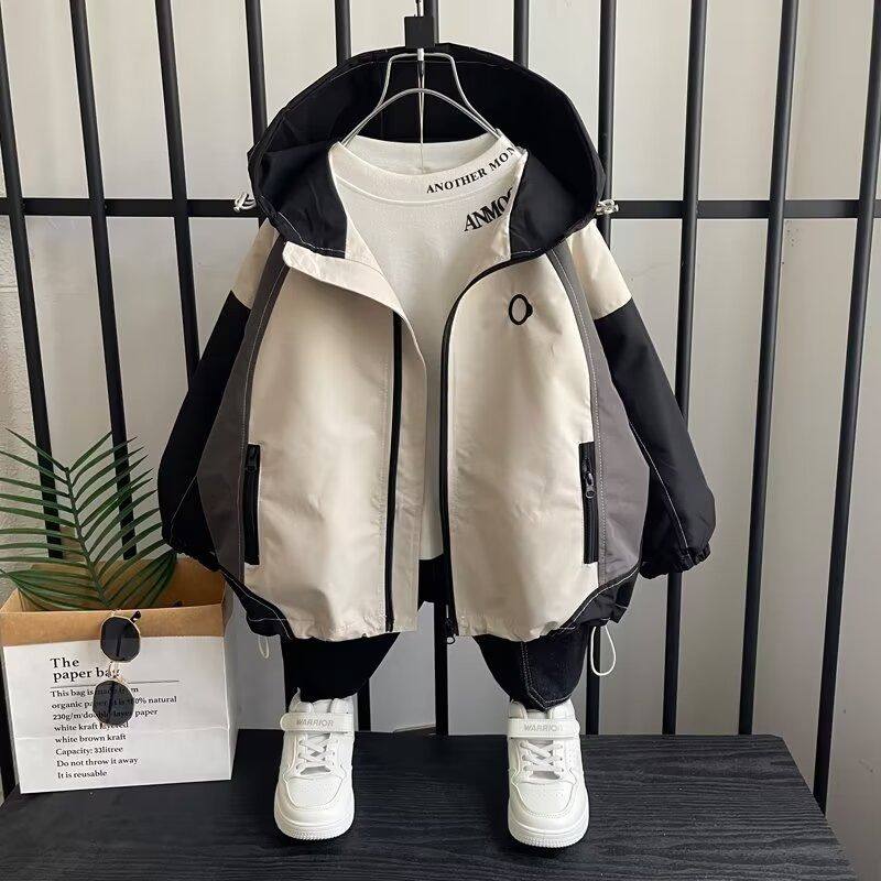 儿童装男童冲锋衣外套春秋款2025新款中大童秋装加厚秋冬痞帅,童装/婴儿装/亲子装,其它,淘宝优惠券,粉丝福利购,淘宝优惠卷