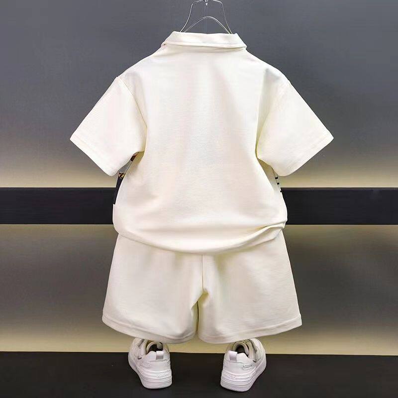 原版质量套装夏季儿童装短裤两件套速干篮球服夏装中大童薄款衣服
