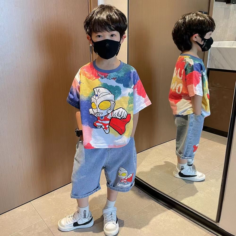 奥特曼短袖男童夏季新款