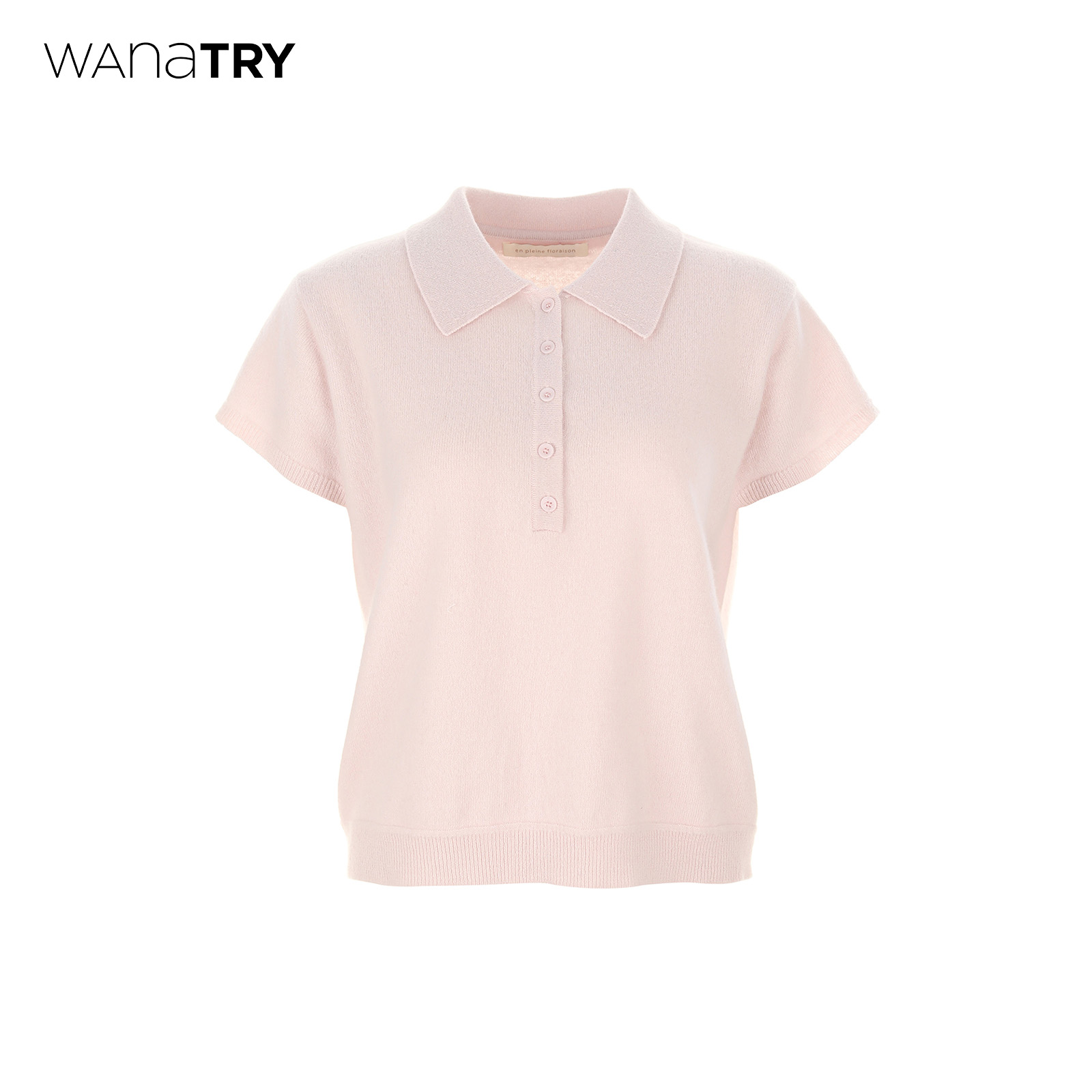 wanatry100%羊毛超软糯针织短袖
