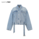 新品 wana try100%棉复古感牛仔外套26春季 休闲百搭时髦感上衣女