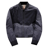 2025新款棒球领夹克衫男士欧洲站潮牌薄款双面服外套2507-P155，男装夹克，电商D316