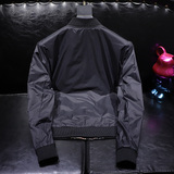 2025新款棒球领夹克衫男士欧洲站潮牌薄款双面服外套2507-P155，男装夹克，电商D316