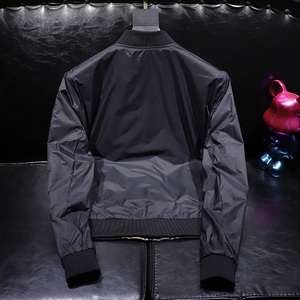 2025新款棒球领夹克衫男士欧洲站潮牌薄款双面服外套   2507-P155图片