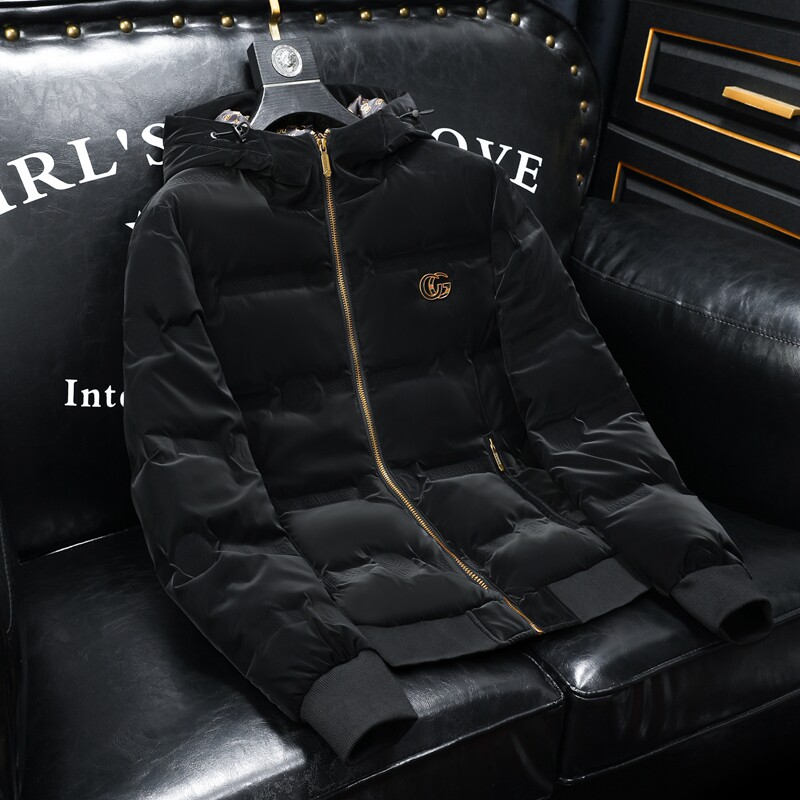 冬季羽绒服服男休闲加棉加厚外套欧货连帽青年羽绒衣9930-P265,男装羽绒服,电商D316