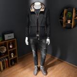 欧洲站连帽夹克男2025春秋季薄款休闲上衣男士外套JK2481-P145，男装夹克，电商D316