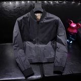 2025新款棒球领夹克衫男士欧洲站潮牌薄款双面服外套2507-P155，男装夹克，电商D316