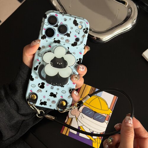 云朵小咪适用苹果18promax菲林手机壳iPhone17全包软壳华为P90简约防护小米VIVO可爱个性荣耀一加OPPO三星