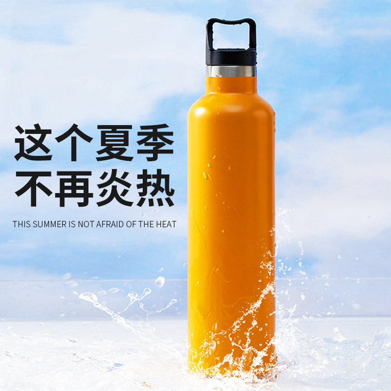 304不锈钢保冷温杯运动水壶便携图片