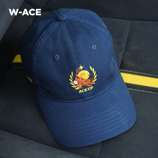 W-ACE网球帽马上涨球｜棒球帽水洗软顶显脸小鸭舌帽夏季遮阳男女