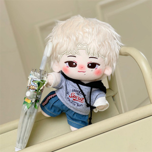 20cm西村力棉花娃娃韩国ENHYPEN组合毛绒原创玩偶萌小尼明星公仔