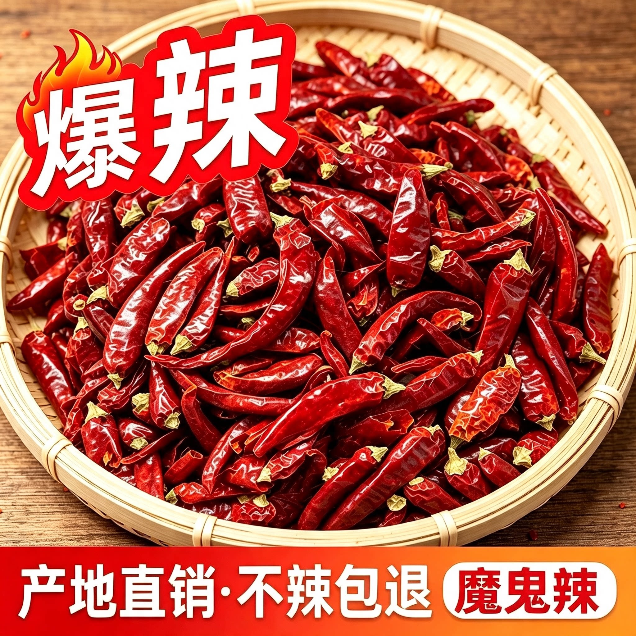 特辣干辣椒印度椒整椒